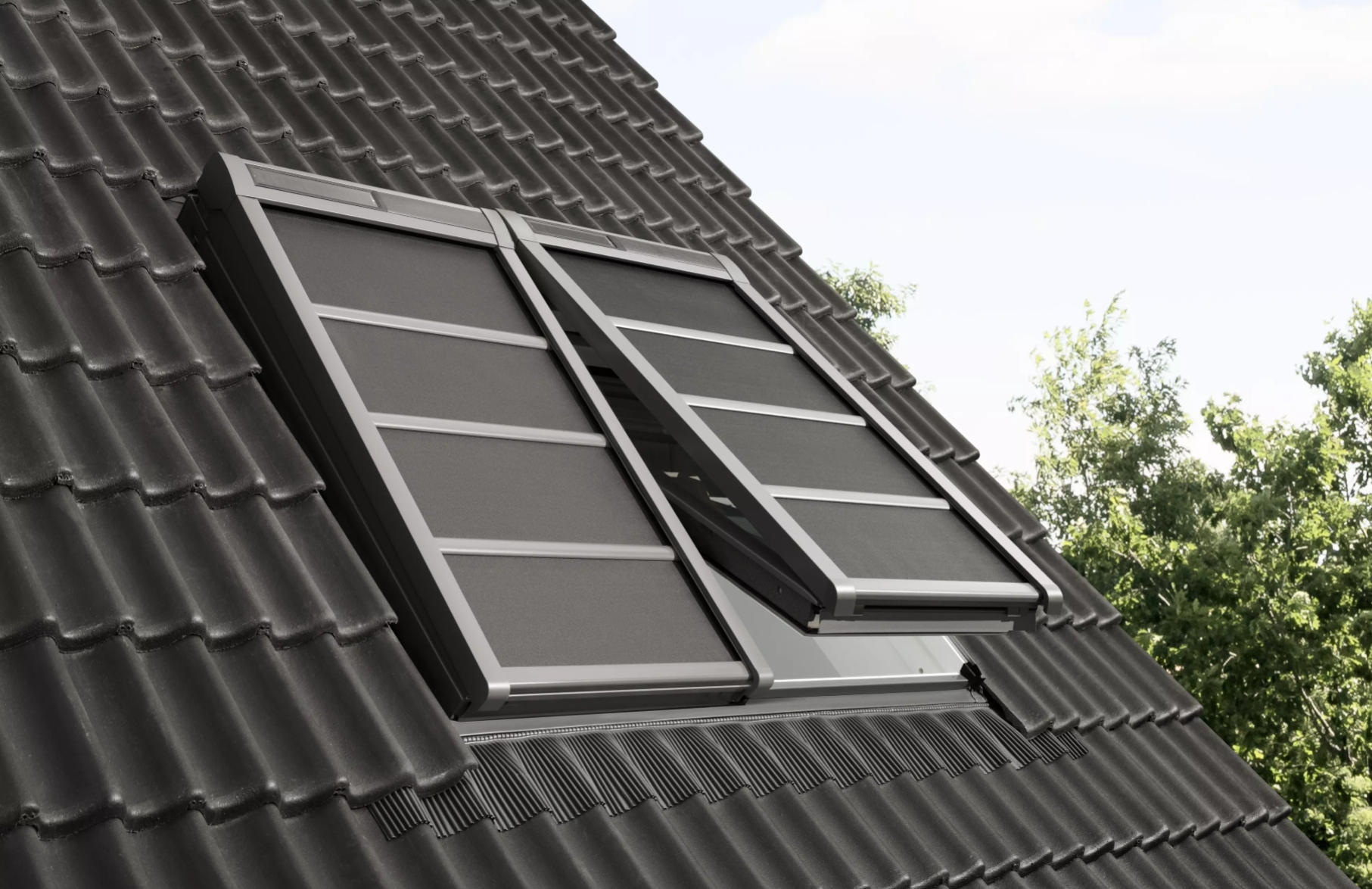 Operation of a VELUX window with a shutter? | VELUX Support
