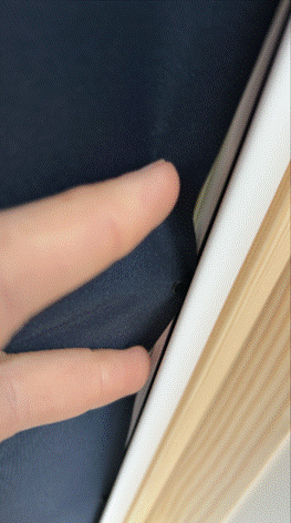 Damage between fabric and blind side channel | VELUX Support
