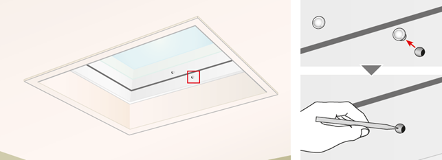 Non riesco più a comandare la finestra per tetti piani VELUX con il ...