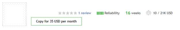Title: MT5 Signals list showing provider performance ratings - Description: MT5 Signals list showing provider performance ratings